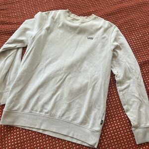 Cream Vans sweatshirt